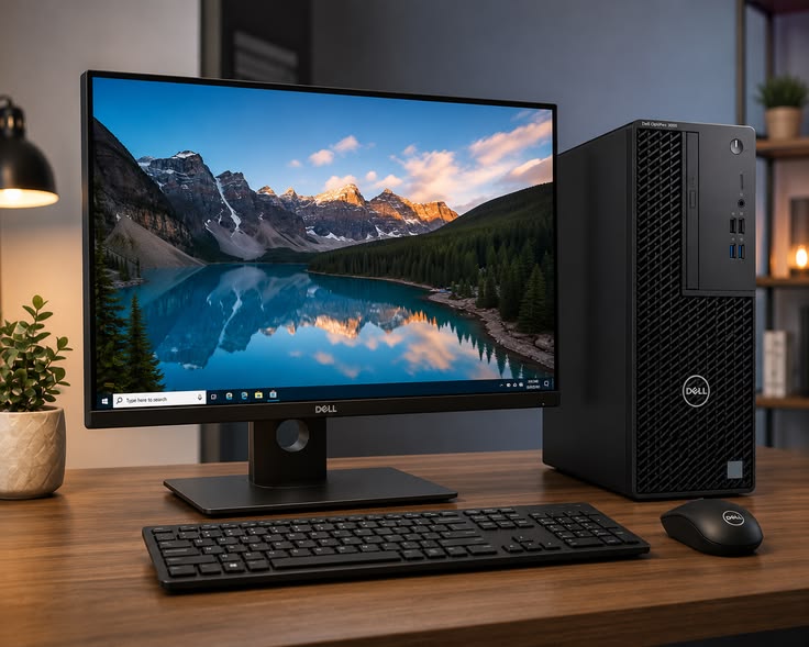 Dell Desktop PC - High-Performance Computer Set (Workstation Complète)